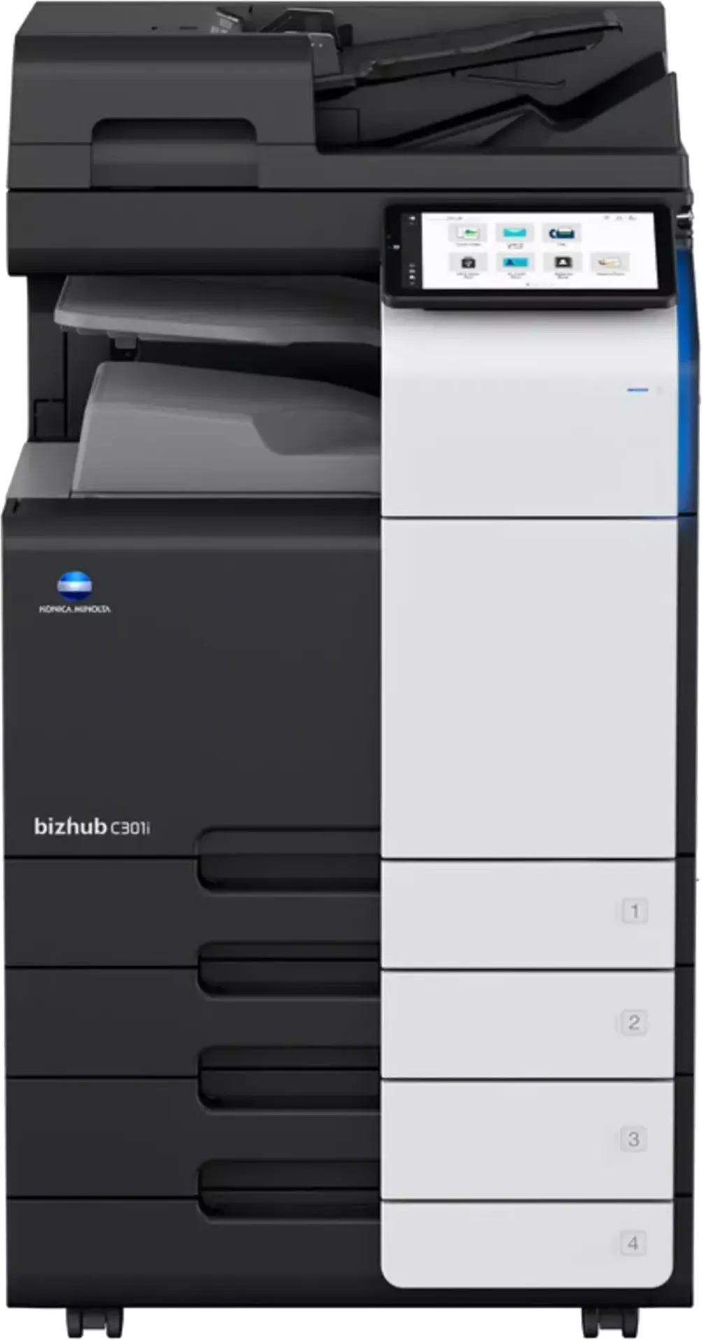 Konica Minolta-bizhub C301i voorkant